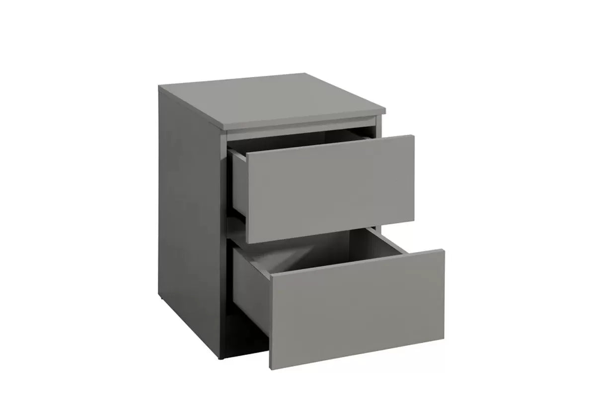 Oslo 2 Drawer Bedside