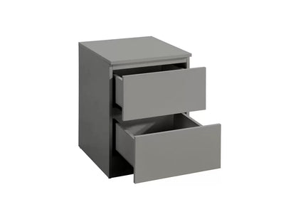 Oslo 2 Drawer Bedside