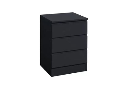 Oslo 3 Drawer Bedside