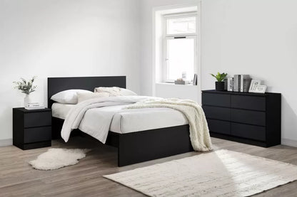 Oslo 2 Drawer Bedside