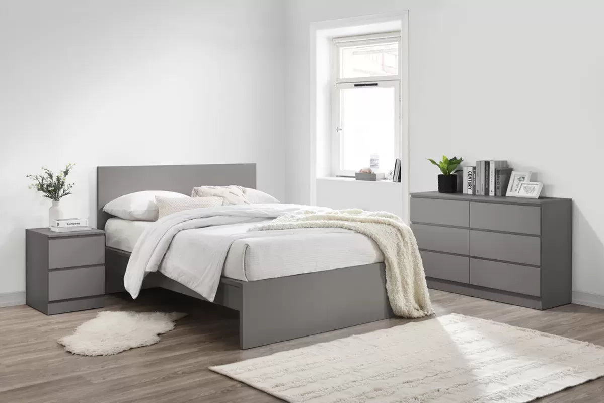 Oslo 2 Drawer Bedside