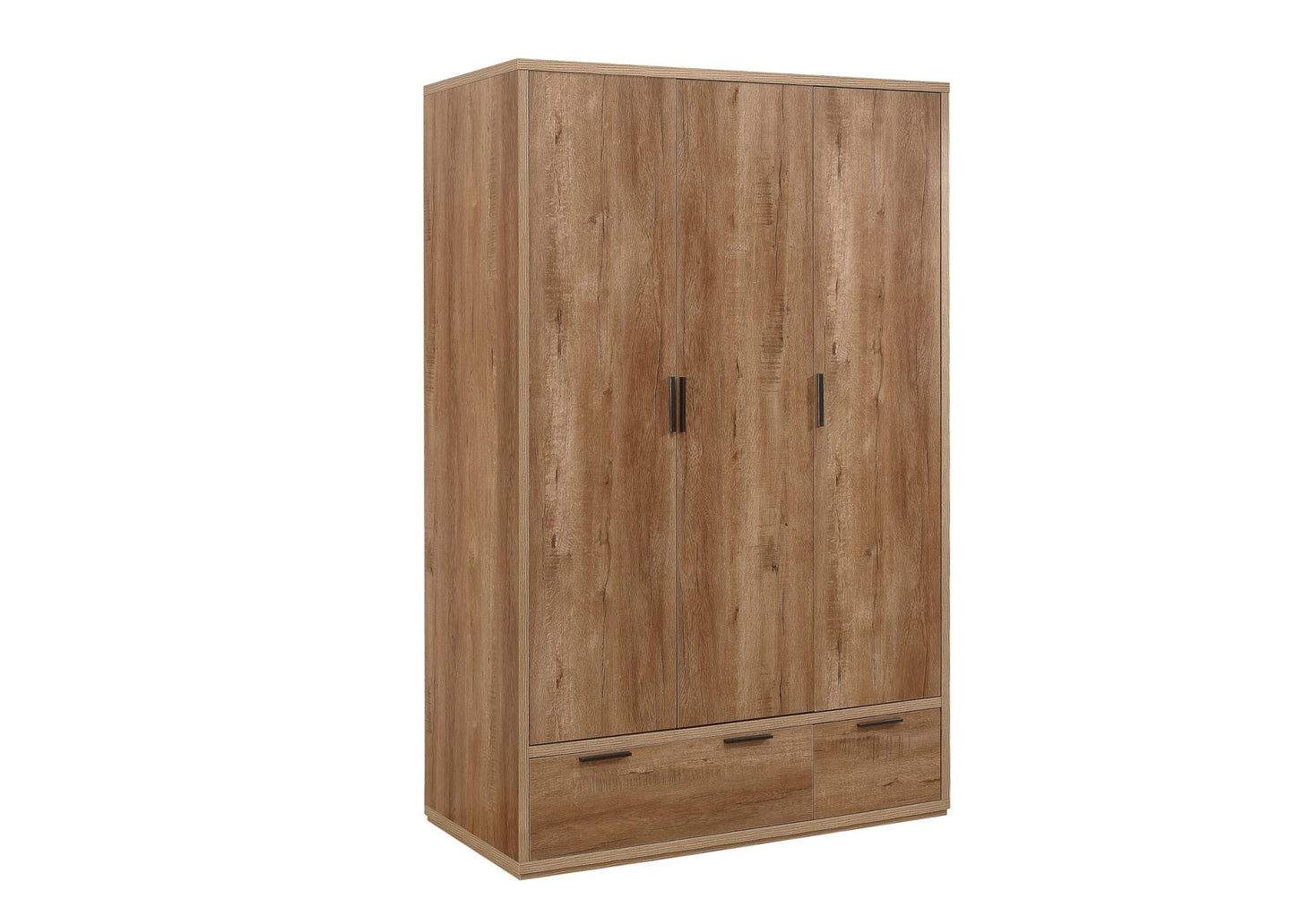 Stockwell 3 Door 2 Drawer Wardrobe