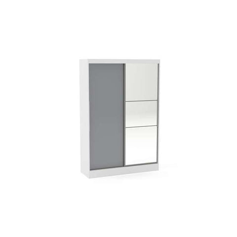 Lynx 2 Door Sliding Wardrobe With Mirror