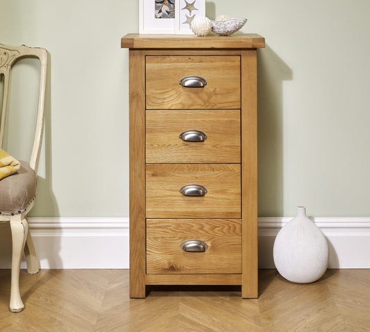 Woburn 4 Drawer Narrow Chest
