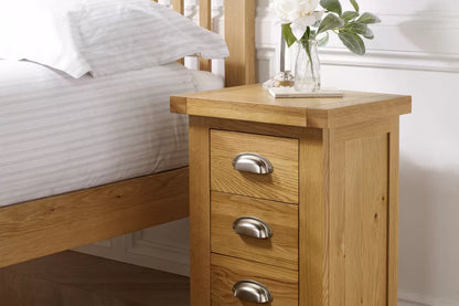 Woburn Small 3 Drawer Bedside
