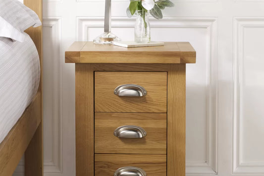 Woburn Small 3 Drawer Bedside