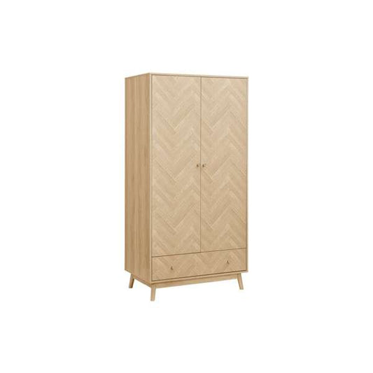 Herringford 2 Door 1 Drawer Wardrobe
