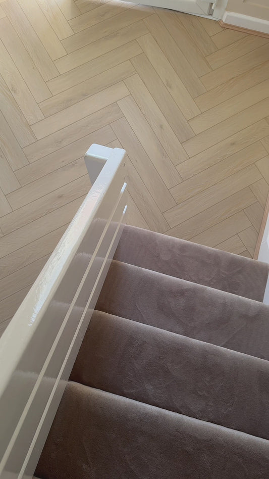 Denver Oak herringbone Laminate