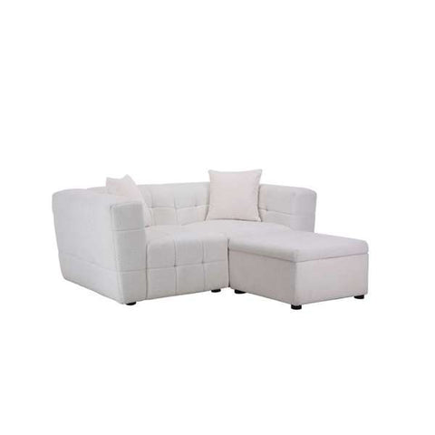 Milo 2 Seater Sofa With Footstool