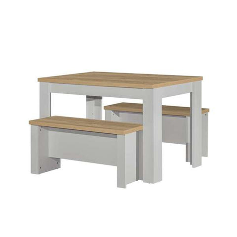 Highgate Dining Table & Bench Set