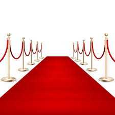 Black and red carpet